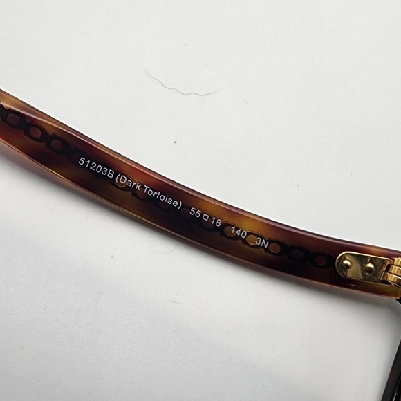Coach Dark Tortoiseshell Prescription Sunglasses Frames & Case main image 8